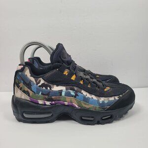Nike Air Max 95 ERDL Party Youth Multi Color Sneakers AR4473-001 US Size 4.5